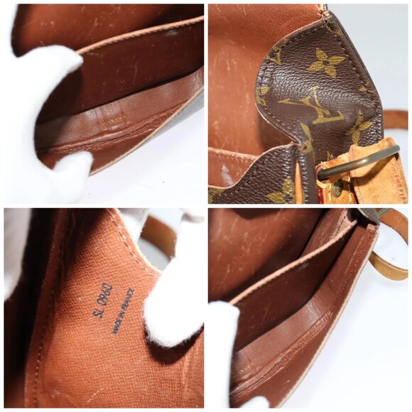 LOUIS VUITTON Monogram Cartesier MM Shoulder Bag M51253 LV Auth BA3130 - Picture 15 of 16